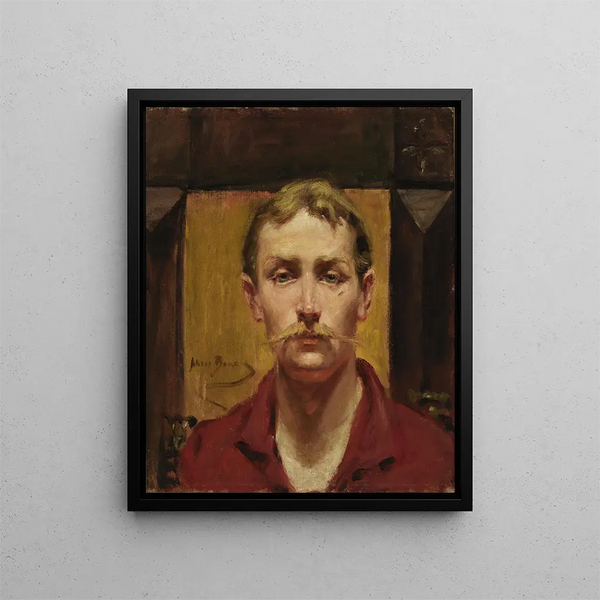 mężczyzny blond - Alice Pike Barney — oprawiony obraz na ścianie
