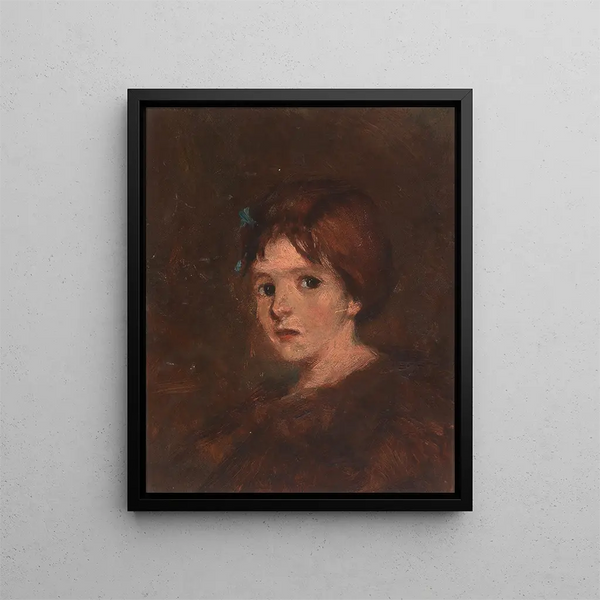 Dziecięcy w Browns - Alice Pike Barney — oprawiony obraz na ścianie