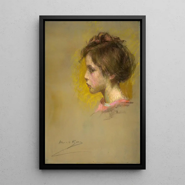 Claudine - Alice Pike Barney — oprawiony obraz na ścianie