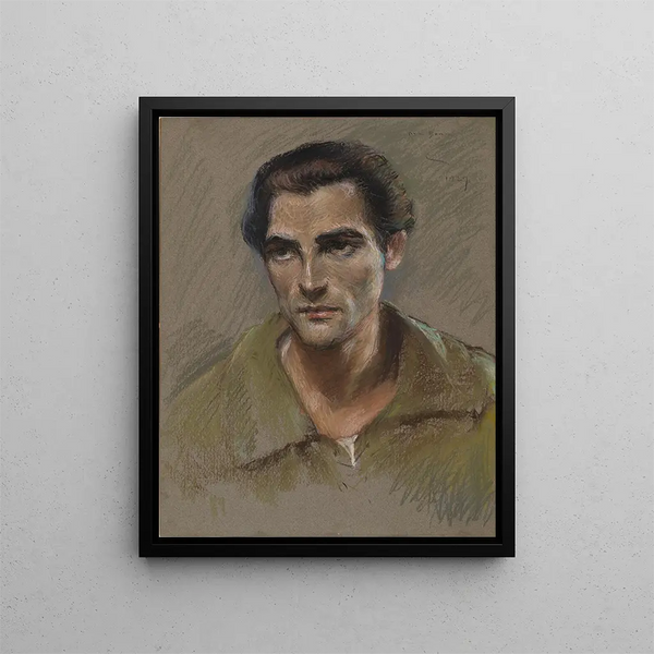 Edward Leiter - Alice Pike Barney — oprawiony obraz na ścianie