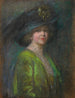 Kapelusz i cień - Alice Pike Barney — widok dzieła