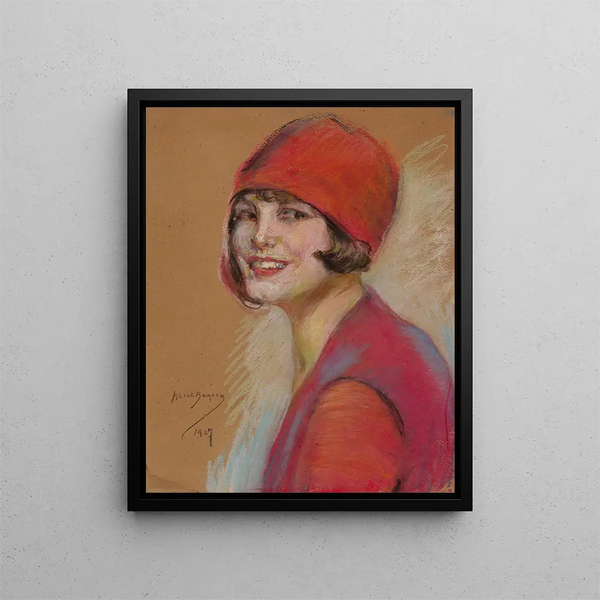 Hollywood - Alice Pike Barney — oprawiony obraz na ścianie