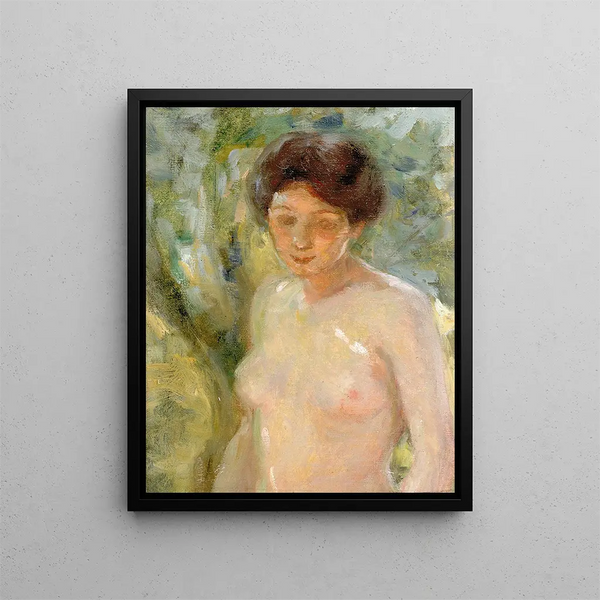 Na słońcu - Alice Pike Barney — oprawiony obraz na ścianie