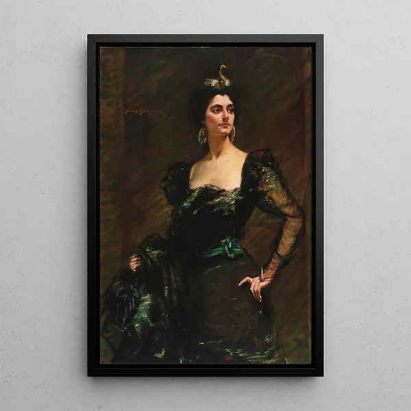 Kate Deering Ridgely - Alice Pike Barney — oprawiony obraz na ścianie