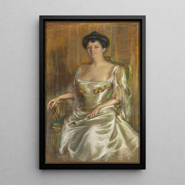 Reprodukcja obrazu Dame à l'éventail - Alice Pike Barney