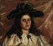 Laura Alice na dużym kapeluszu - Alice Pike Barney — widok dzieła