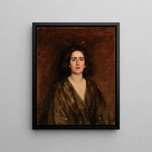 Laura w wieku szesnastu lat - Alice Pike Barney — oprawiony obraz na ścianie