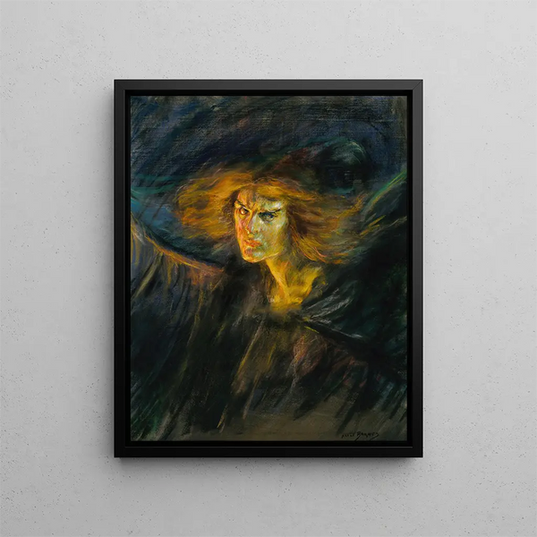Lucifer Natalie Clifford Barney - Alice Pike Barney — oprawiony obraz na ścianie