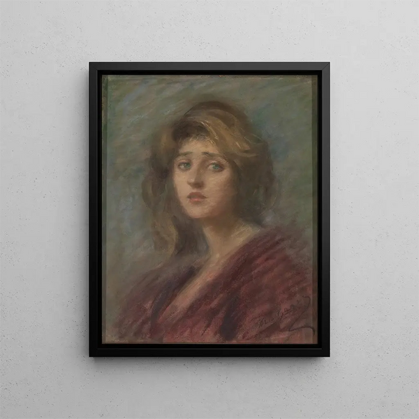 Madame R. - Alice Pike Barney — oprawiony obraz na ścianie