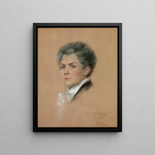 Marie Huet la Peintre - Alice Pike Barney — oprawiony obraz na ścianie