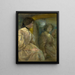 Refleksja lustra - Alice Pike Barney — oprawiony obraz na ścianie