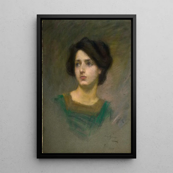 Monique - Alice Pike Barney — oprawiony obraz na ścianie