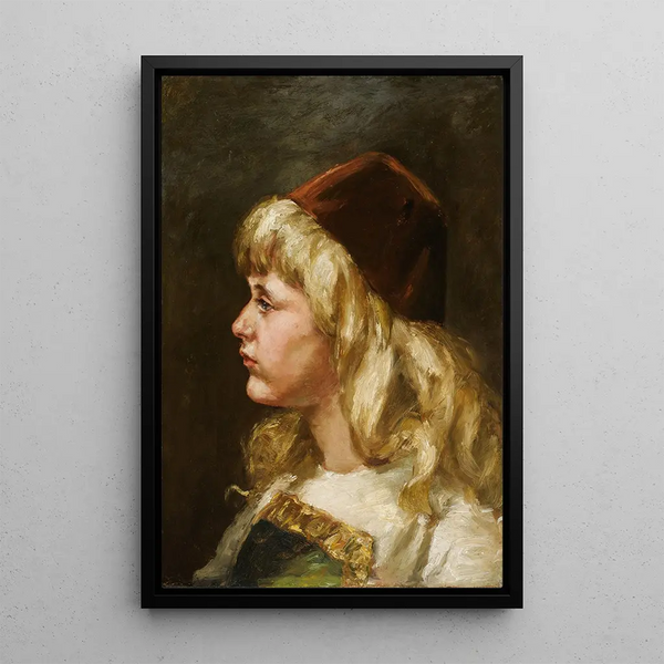 Reprodukcja obrazu Natalie w wieku siedmiu lat - Alice Pike Barney