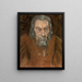 R. D. Shepherd w roli Shylock - Alice Pike Barney — oprawiony obraz na ścianie