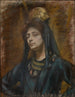 hiszpańskiego grzebienia - Alice Pike Barney — widok dzieła