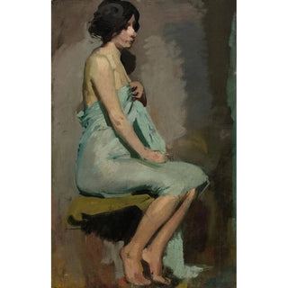 Alice Pike Barney - Study of a Seated Woman.webp