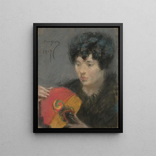 Alice Pike Barney - Study with Fan.webp