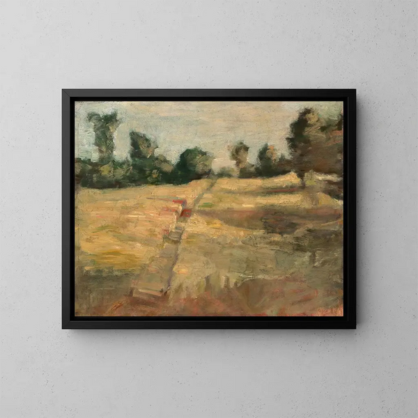 Le Champ - Alice Pike Barney — oprawiony obraz na ścianie