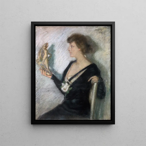 La figure de Tanagra - Alice Pike Barney — oprawiony obraz na ścianie