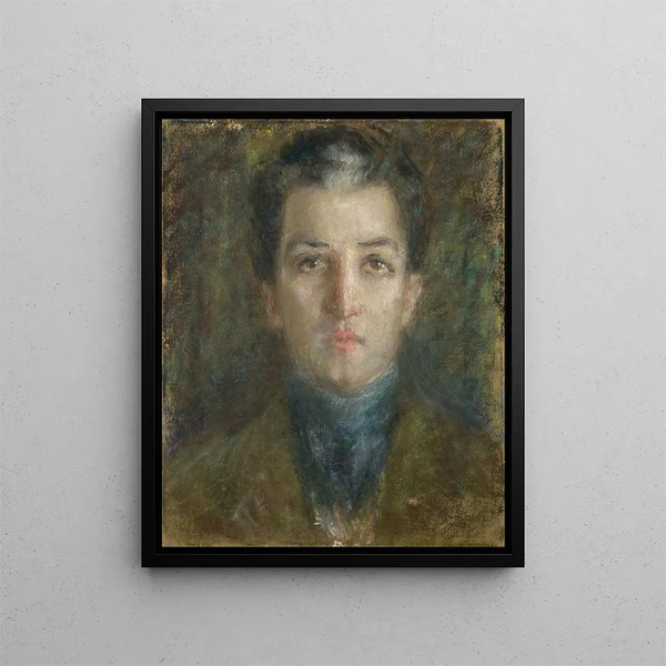 Młody dyplomata - Alice Pike Barney — oprawiony obraz na ścianie