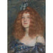 Kobieta z rudymi włosami - Alice Pike Barney — widok dzieła