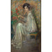 Młoda kobieta z różami - Alice Pike Barney — widok dzieła