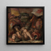 Alegoria Colle val d'Elsa i San Gimignano - Giorgio Vasari — oprawiony obraz na ścianie
