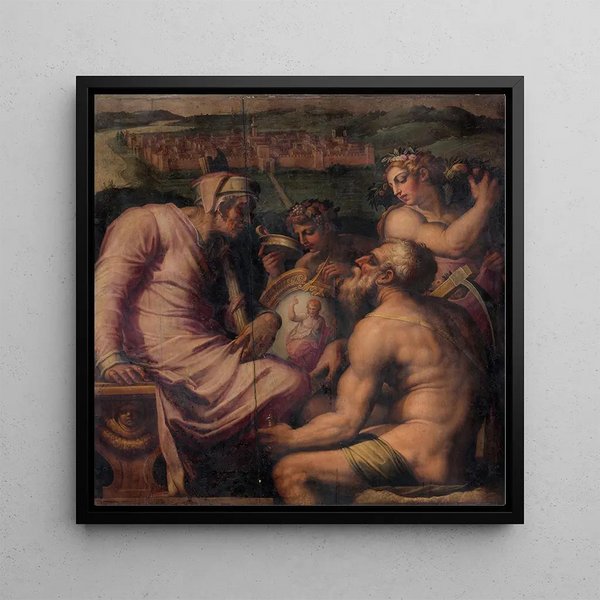 Allégorie de San Giovanni Valdarno - Giorgio Vasari