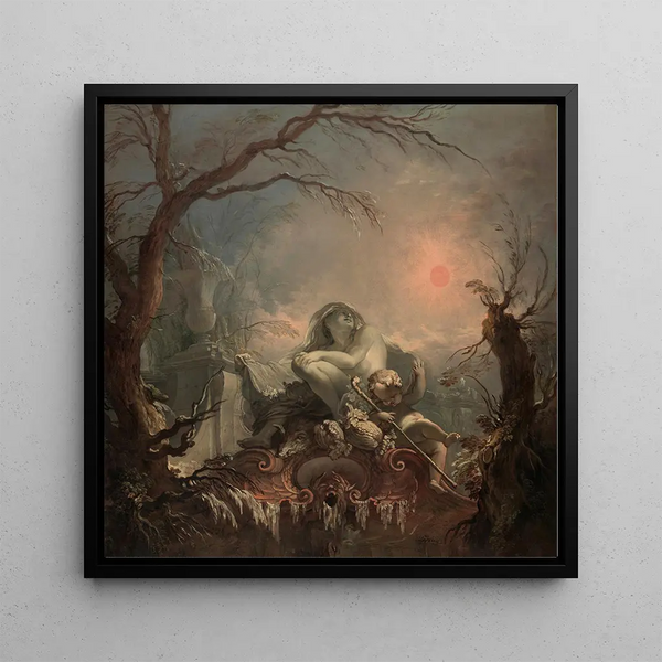 Allégorie de l'Hiver - Jacques De La Joue Le Jeune