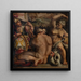 Alegoria Casentino - Giorgio Vasari — oprawiony obraz na ścianie