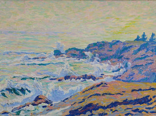 Le long de la côte - Allen Tucker — widok dzieła
