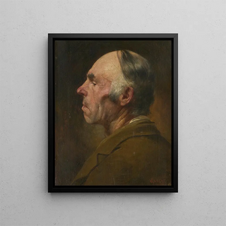 Le Souabe - Alois Hauser — oprawiony obraz na ścianie
