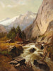 Ruisseau de montagne - Alois Wolf — widok dzieła