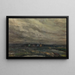 Caravanes sous la pluie - Aloïs De Laet — oprawiony obraz na ścianie