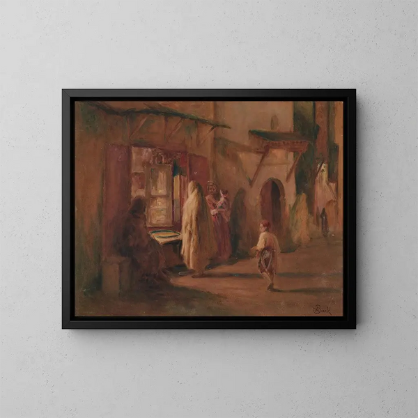 La Casbah - Alphonse Birck — oprawiony obraz na ścianie