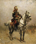 Un cavalier - Alphonse Marie de Neuville — widok dzieła