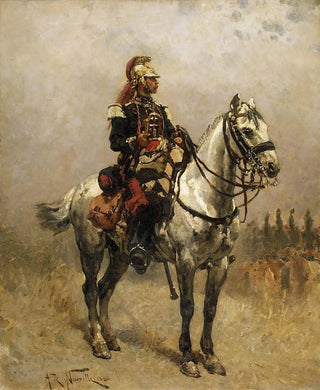 Alphonse Marie De Neuville - A Cavalryman.webp