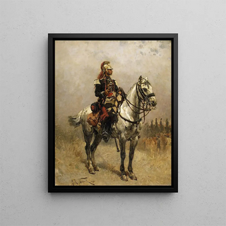 Alphonse Marie De Neuville - A Cavalryman.webp