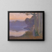 La Muse du lac - Alphonse Osbert — oprawiony obraz na ścianie
