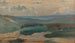 Jedno jezioro na wydmach wieczorem, Siouville - Alphonse Osbert — widok dzieła
