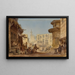 Targ w Kairze - Amadeo Preziosi — oprawiony obraz na ścianie