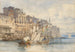 Le Palais de Boukoleon sur le rivage de la mer de Marmara - Amadeo Preziosi — widok dzieła