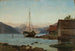 Wieczór w Balestrand - Amaldus Nielsen — widok dzieła