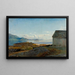 Approche de Hardangerfjord - Amaldus Nielsen — oprawiony obraz na ścianie