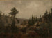 Deszcz o zmierzchu, Foss Mandalselven - Amaldus Nielsen — widok dzieła