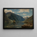 z Sognefjord - Amaldus Nielsen — oprawiony obraz na ścianie