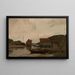 Gravure Skudesnes - Amaldus Nielsen — oprawiony obraz na ścianie