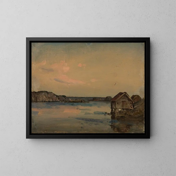 Kattehle Lindesnes - Amaldus Nielsen — oprawiony obraz na ścianie