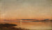 Zachód słońca w Fredrikstad - Amaldus Nielsen — widok dzieła