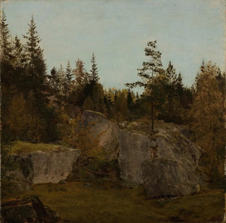 Amaldus Nielsen - Stenstudie Bjelland Mandal.webp